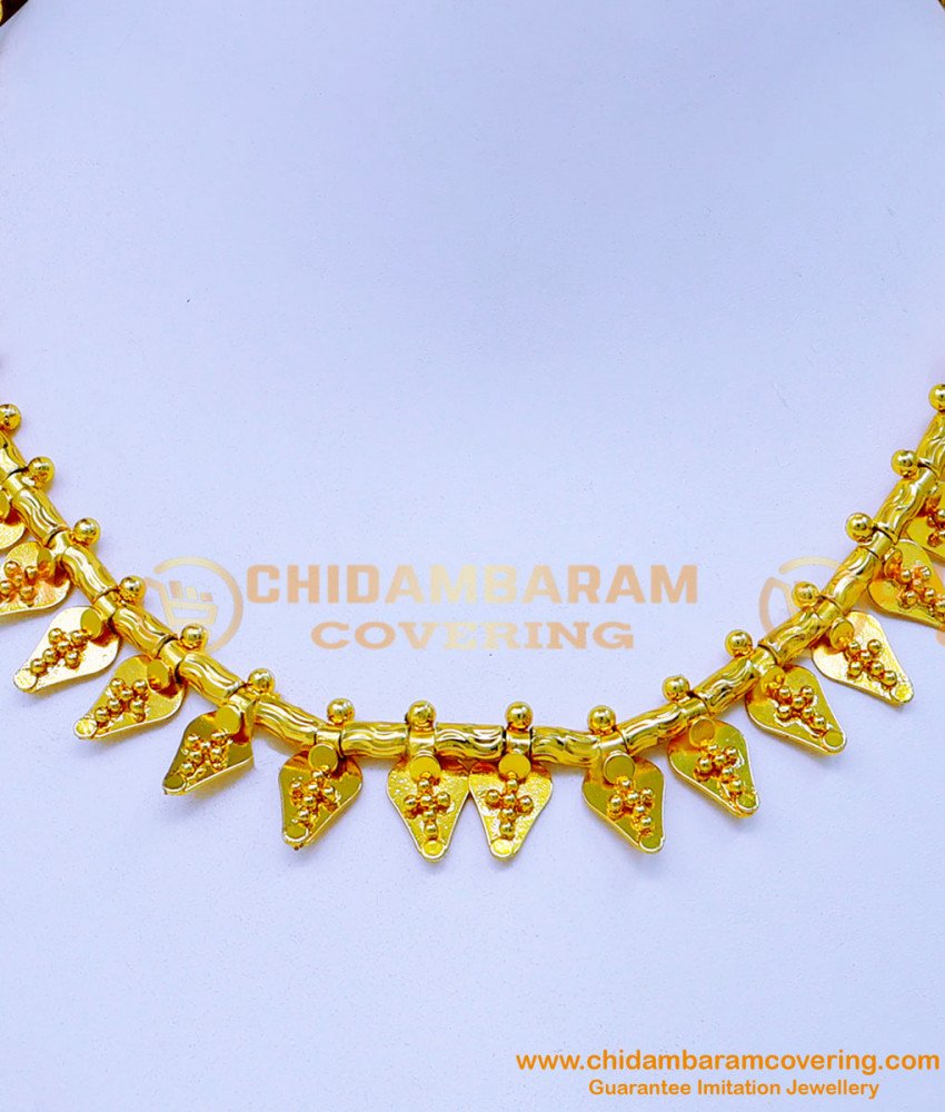 Nlc1255 - Traditional Kerala Jewellery Thalikoottam Necklace Online Shopping 