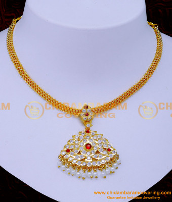 NLC1259 - Latest Attigai Designs Daily Use Impon Jewellery Online 
