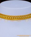 NLC1287 - Simple Western Style Gold Plated Choker Necklace Design for Girls