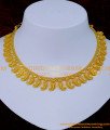 NLC1288 - Beautiful Mango Design Gold Plated Necklace for Wedding