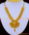 NLC1297 - Trendy Net Pattern Leaf Design V Shape Necklace Design Online