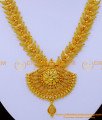 NLC1297 - Trendy Net Pattern Leaf Design V Shape Necklace Design Online
