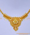 NLC1315 - Light Weight Bridal Wedding Gold Necklace Design Online
