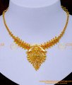 NLC1317 - Indian Bridal Wedding 1 Gram Gold Simple Necklace Designs