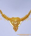 NLC1322 - Traditional One Gram Gold Jewellery Plain Necklace Online