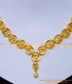 NLC1326 - Modern Gold Necklace Design 1 Gm Gold Jewellery Online