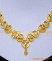 NLC1327 - Wedding Design Simple Bridal Gold Necklace Designs Latest Collection