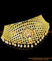 NLC1343 - First Quality Gold Forming Bridal Choker and Necklace Set