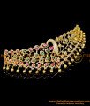 NLC1346 - Attractive Peacock Design Gold Plated Choker Necklace