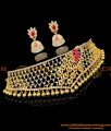 NLC1349 - Elegant Party Wear Diamond Choker Necklace Online