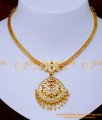 NLC1361 - Impon Attigai Necklace Designs with Stones for Wedding