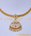 NLC1362 – Attractive Bridal Impon Gold Plated Necklace Online