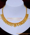 NLC1387 - 1 Gram Gold Wedding Gold Necklace Designs for Saree