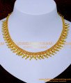NLC1389 - Mango Model Traditional Wedding Gold Necklace Design