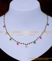 Nlc1402 - Unique Multi Stone Crystal Black Beads Necklace Designs