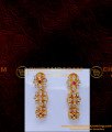NLC1408 - Latest Simple Impon Necklace Models with Earring Online