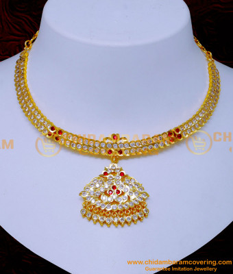 NLC1431 - Wedding Stone Attigai Impon Jewellery Online Shopping