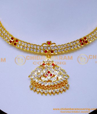 NLC1431 - Wedding Stone Attigai Impon Jewellery Online Shopping