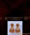 NLC1435 - Lakshmi Temple Necklace Gold Design with Jhumkas