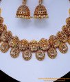 NLC1440 - Traditional Lakshmi Necklace Antique Jewellery Bridal Set