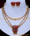 NLC1444 - New Butterfly Design Layered Necklace Antique Jewellery