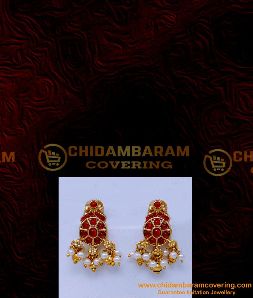 NLC1454 - Traditional Antique Choker Necklace Gold Design Online