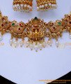 NLC1458 - Traditional Lakshmi Choker Necklace Antique Jewellery