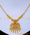 NLC1461 - New Model Ad Stone Gold Plated Necklace for Wedding