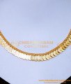 NLC1473 - Traditional Gold Design Simple Coin Necklace for Women