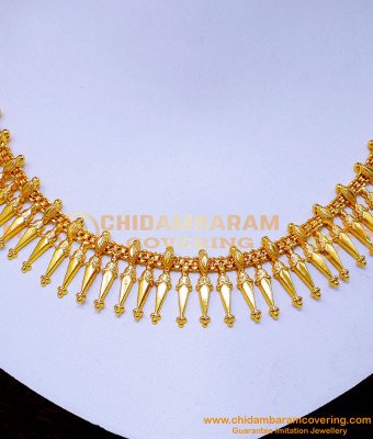NLC1487 - Latest Mullamottu Mala Wedding Gold Necklace Designs