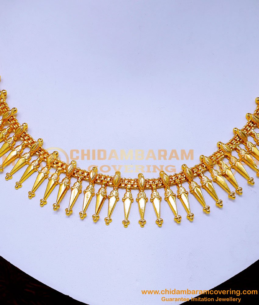 NLC1487 - Latest Mullamottu Mala Wedding Gold Necklace Designs