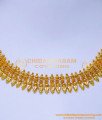NLC1488 - 1 Gram Gold Plated Bridal Gold Necklace Design for Girl