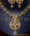 NLC1517 - Gold Plated Necklace with Earrings Bridal Jewellery Sets