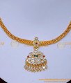 NLC1520 - Simple Light Weight Old Model Attigai Necklace Designs
