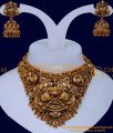 NLC1539 - Wedding Jewellery Heavy Antique Choker Necklace Set