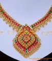 NLC1549 - South Indian Traditional Gold Necklace Designs Online