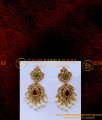 NLC1553 - Latest Model Gold and Pearl Antique Necklace Designs