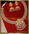 NLC1561 - Premium Quality Wedding Antique Gold Necklace Designs