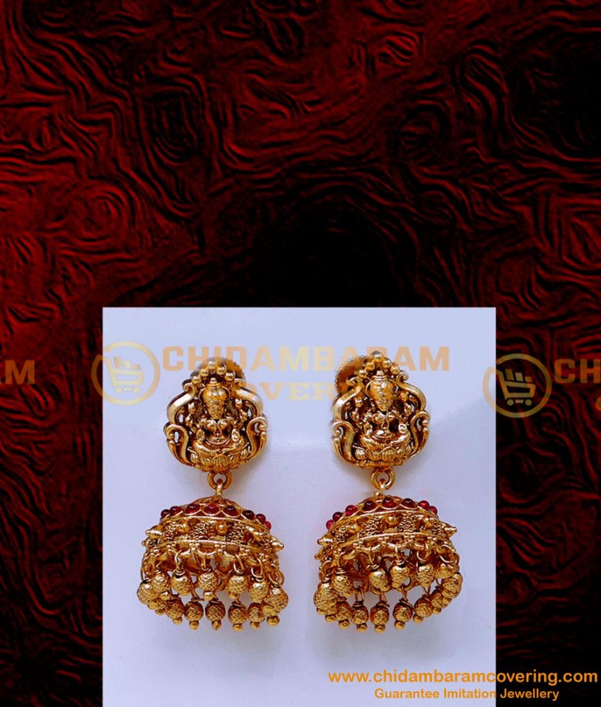 NLC1561 - Premium Quality Wedding Antique Gold Necklace Designs