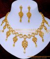 NLC1566 - New Model Gold Plated Dubai Gold Design Necklace