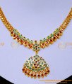 NLC1579 - Impon Jewellery Bridal Wedding Gold Necklace Design