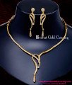 NLC1620 - Party Wear Necklace Diamond Jewellery Set Artificial