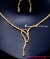 NLC1620 - Party Wear Necklace Diamond Jewellery Set Artificial