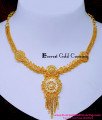 NLC1633 - Artificial Jewellery Necklace Designs In Gold Pattern