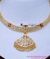 NLC1641 - Impon Traditional Old Model Attigai Necklace Designs