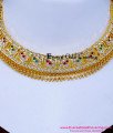 NLC1643 - Latest Impon Choker Necklace Designs for Wedding