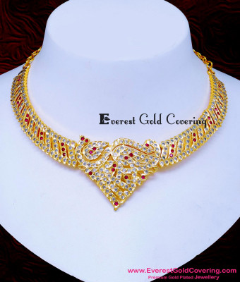 NLC1644 - Impon Jewellery Attigai Necklace Wedding Collections