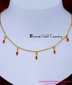 NLC1650 - Trendy Modern Simple Gold Necklace Designs for Girls