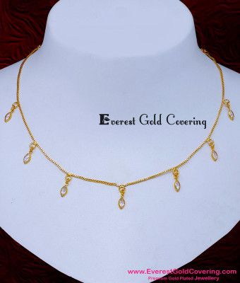 NLC1652 - Elegant Light Weight White Stone Necklace Designs