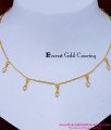NLC1652 - Elegant Light Weight White Stone Necklace Designs